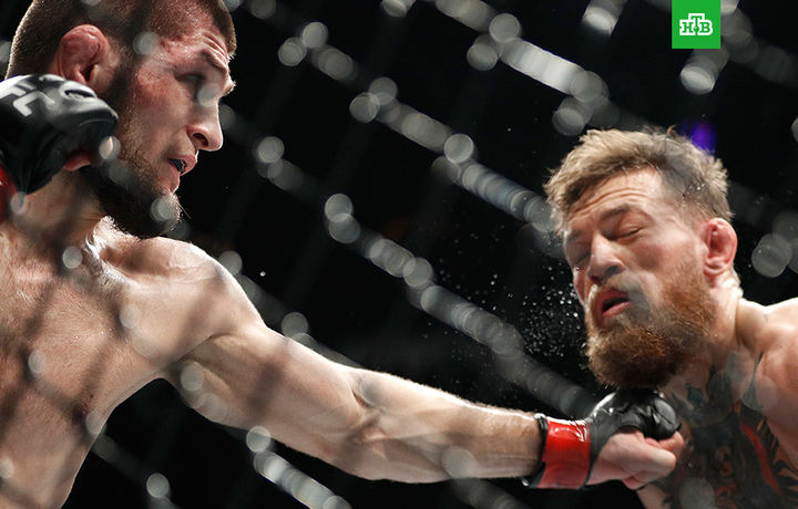 Нурмагомедов победил Макгрегора и сохранил чемпионский пояс UFC (видео)
