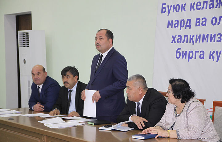 Ўзбекистон давлат жаҳон тиллари университетида Президент мурожаатига бағишланган тадбир ўтказилди