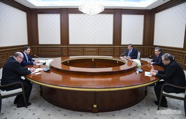 Shavkat Mirziyoyev Rossiya Federatsiyasi iqtisodiy rivojlanish vazirini qabul qildi