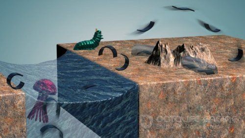 Юришга, югуришга, эмаклашга ва ҳатто сузишга қодир микроробот яратилди (видео)