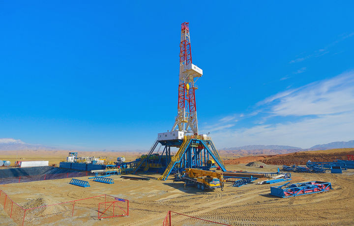 100 миллиард кубометрли табиий газ қазиб олинадиган қудуқ қурилиши бошланди