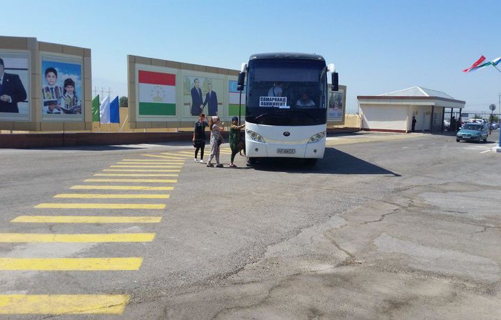 Ўзбекистон ва Тожикистоннинг учта шаҳри ўртасида халқаро автобус йўналишлари очилди