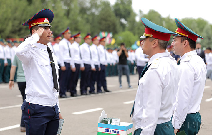 Yong‘in xavfsizligi instituti bitiruvchilariga diplomlar topshirildi (foto)
