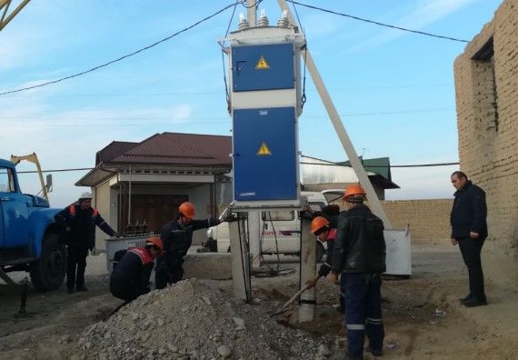 Наманганда қанча электр узатиш тармоғи ва трансформатор пункти қурилди?