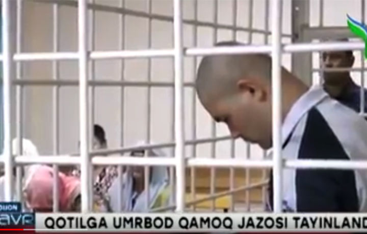 Андижонда даҳшатли қотилликка қўл урган 27 яшар йигитга ҳукм ўқилди (видео)