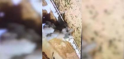 Израильский танк открыл огонь по палестинцам (видео)