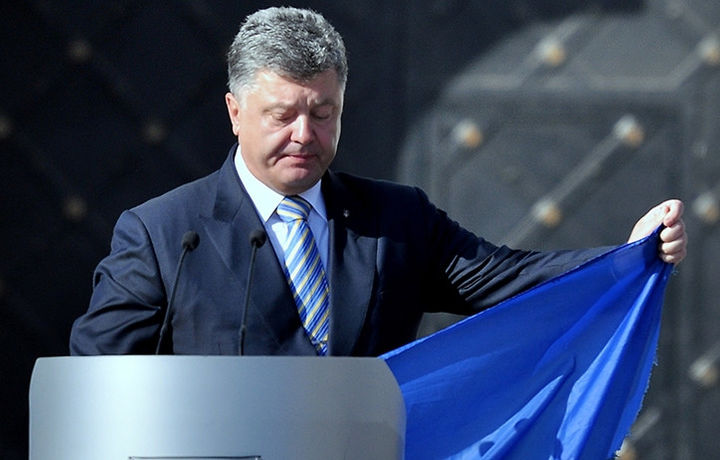 Порошенко поднимет флаг Украины над Донецком (видео)