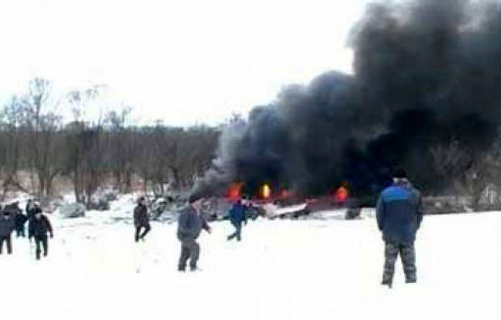 Самолёт ҳалокати туфайли Оренбургда мотам эълон қилинди