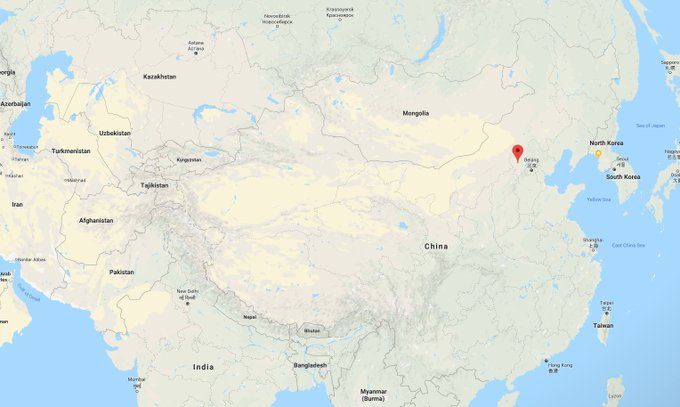 Хитой кимё заводи ёнидаги портлаш 22 кишининг ўлимига сабаб бўлди