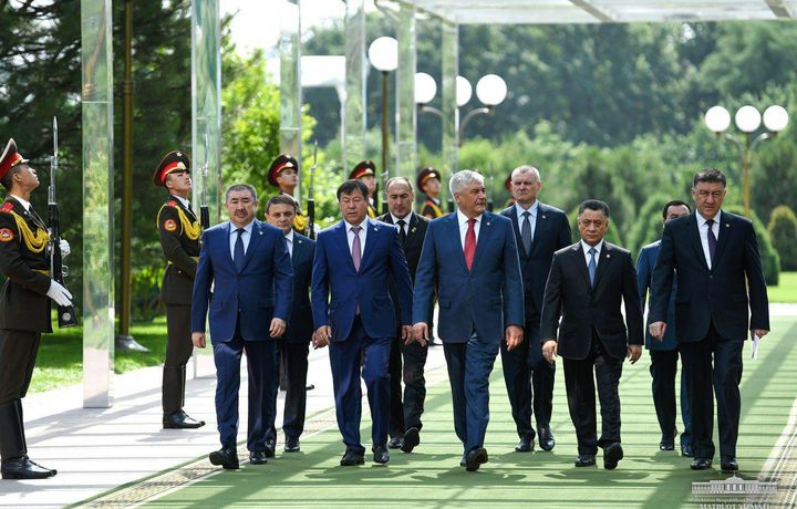 Шавкат Мирзиёев МДҲ давлатлари ҳуқуқни муҳофаза қилиш органлари раҳбарларини қабул қилди