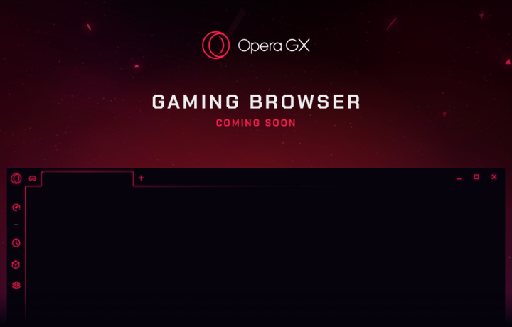 Opera GX: первый игровой браузер готовят к тестированию