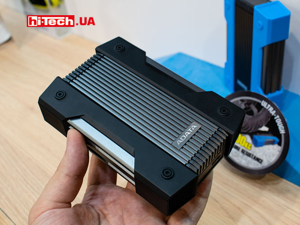 Обзор защищенного внешнего диска Adata HD830 (фото)