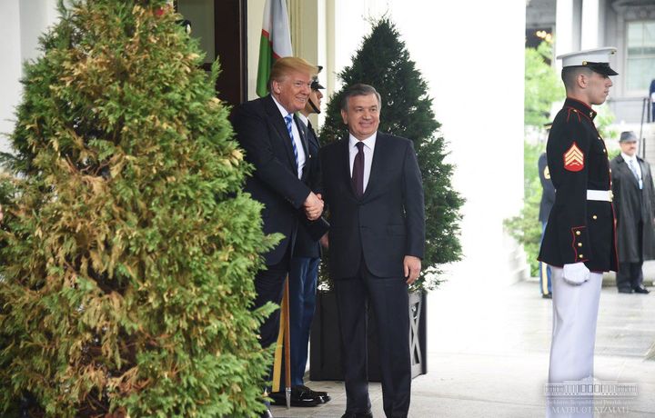 Трамп ва Мирзиёев учрашувидан репортаж: стратегик шерикликнинг янги даври