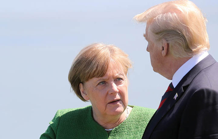 Меркель обсудила с Трампом Украину и Сирию