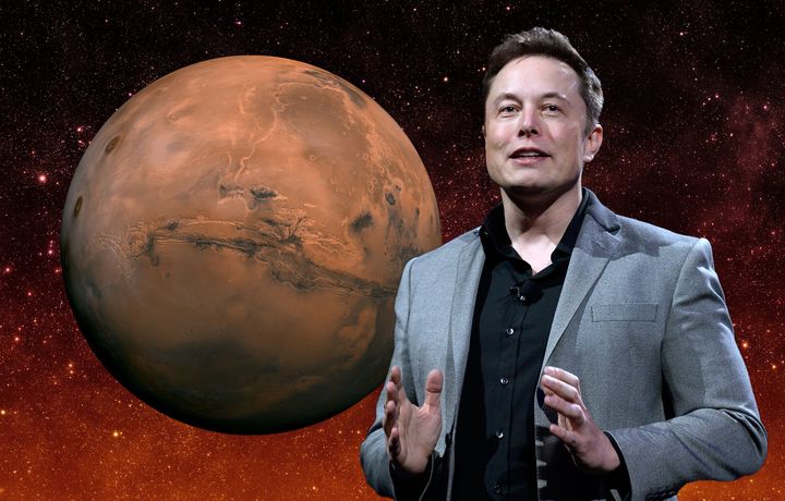 Илон Маск лично полетит на Марс на ракете SpaceX