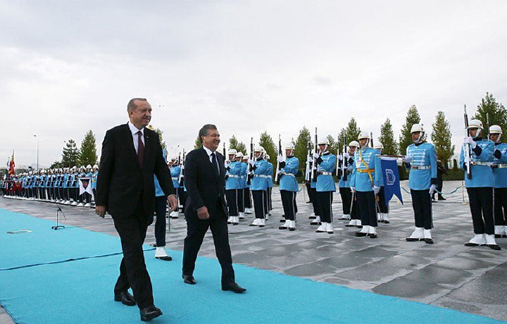 2019 йилда Мирзиёев ва Эрдўғон учрашади