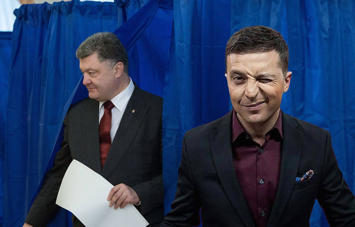 Президентлик пойгасида шоумен етакчи, Порошенко — учликда
