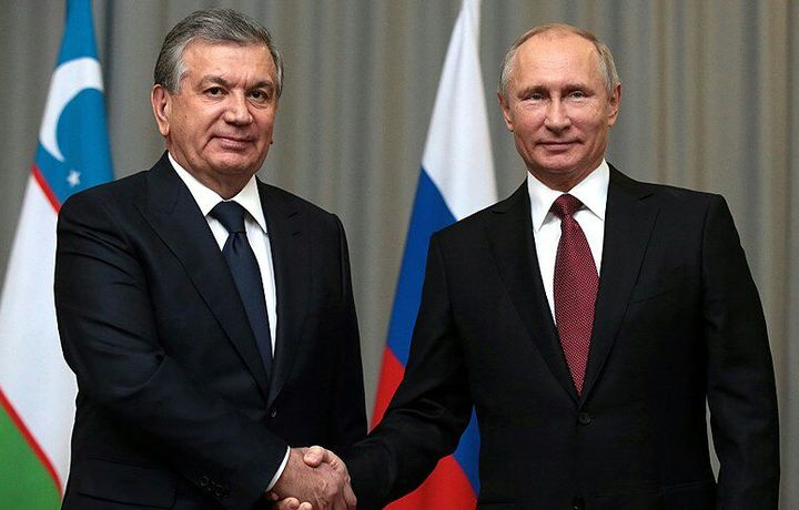 Шавкат Мирзиёев Санкт-Петербургга боради