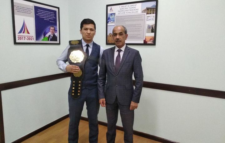 ТАТУ талабаси «Best of the Best» чемпионлик камари соҳиби бўлди
