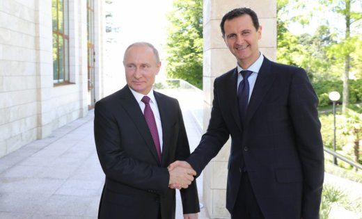 Асад Путинга :«Сурияликлар ўз уйларига қайтмоқда»