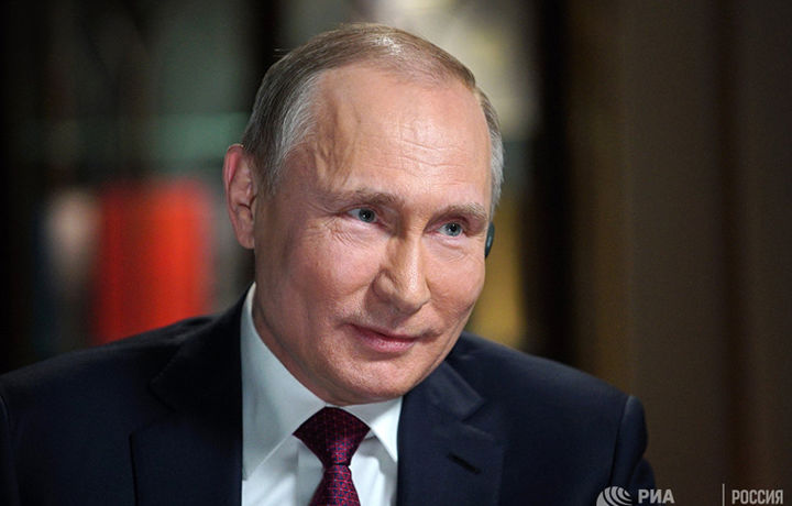 Кремль сайти Путиннинг «NBC» телеканалига берган интервьюсини эълон қилди