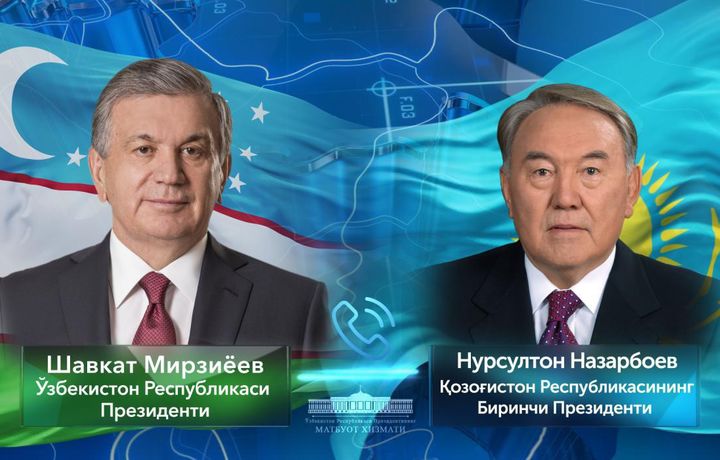 Шавкат Мирзиёев Нурсултон Назарбоев билан телефонда суҳбатлашди