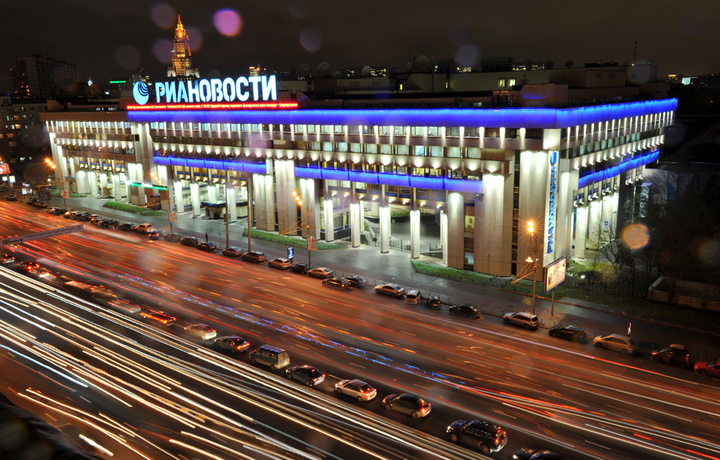 Россия «РИА Новости» Украина портали раҳбарини озод қилишни талаб қилмоқда