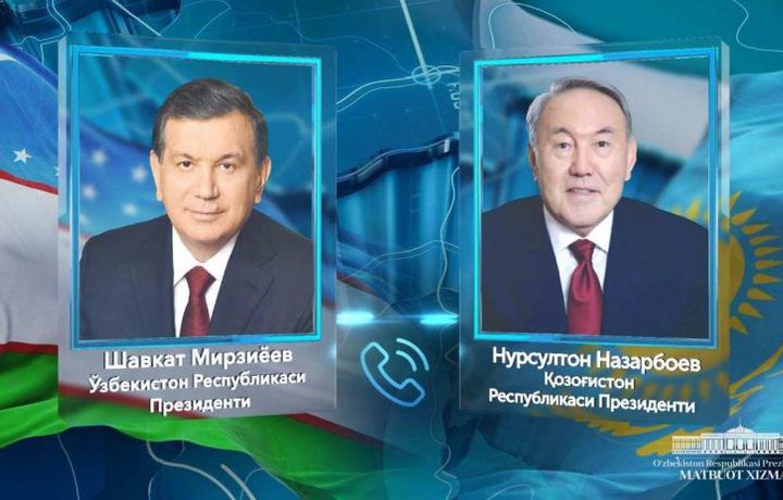 Ўзбекистон ва Қозоғистон раҳбарлари телефон суҳбатини ўтказди