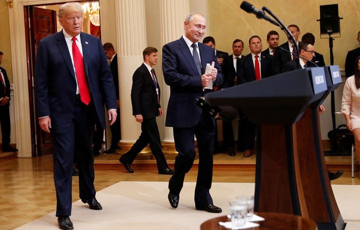 Путин ва Трамп Парижда яна учрашади