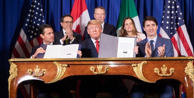 США могут ратифицировать соглашение USMCA до конца июля