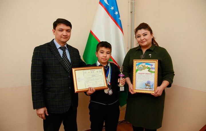 Муҳаммад ал-Хоразмий номидаги ихтисослаштирилган мактаб ўқувчиси менталь арифметикаси бўйича халқаро олимпиада чемпиони бўлди