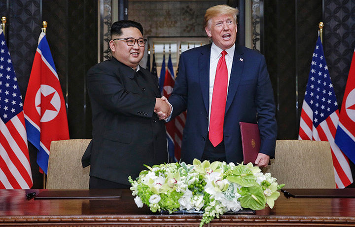 Белый дом назвал дату встречи Трампа и Ким Чен Ына