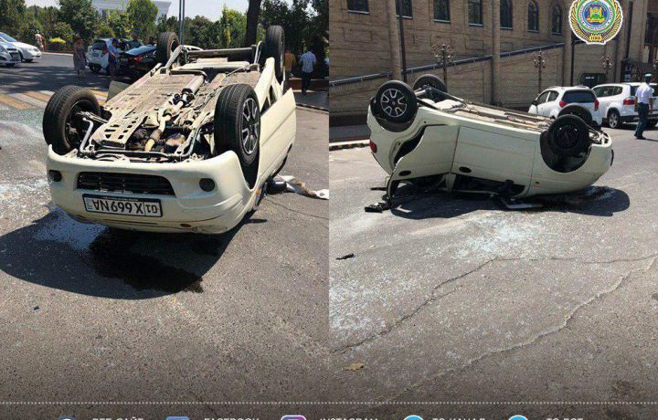 Qoidani mensimagan haydovchi sabab «Matiz» shu ahvolga tushdi