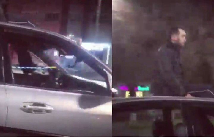 Toshkentda mashinani oyog‘ida boshqargan «Shumaxer» jarimaga tortildi (video)