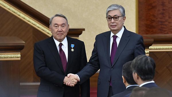 Нурсултон Назарбоев: «Токаевни президентлик лавозимига энг муносиб номзод дея ҳисоблайман»