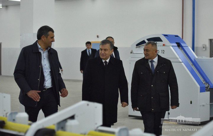 Шавкат Мирзиёев «Кантекс инвест» корхонаси билан танишди
