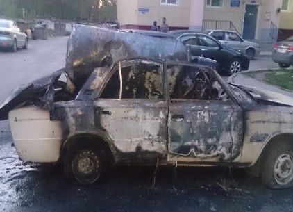 Қашқадарёда машина газ балони портлади, ҳайдовчи жароҳатланди