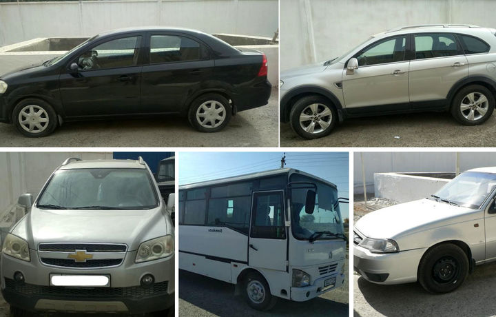 МИБ қарздорнинг 10 та автотранспорт воситасини хатлади
