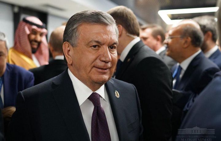 Президент Узбекистана принял участие в церемонии открытия чемпионата мира по футболу