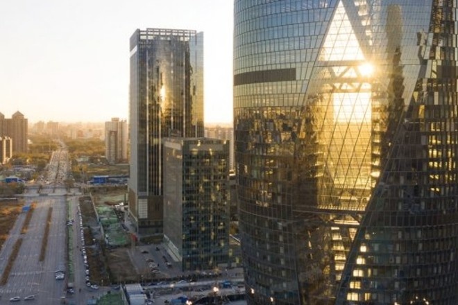 Китайцы построили небоскрёб с самым высоким атриумом в мире