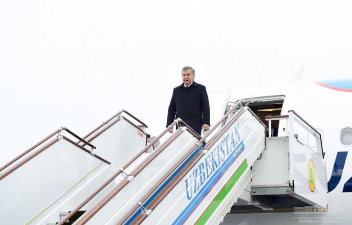 Президент Самарқандга келди
