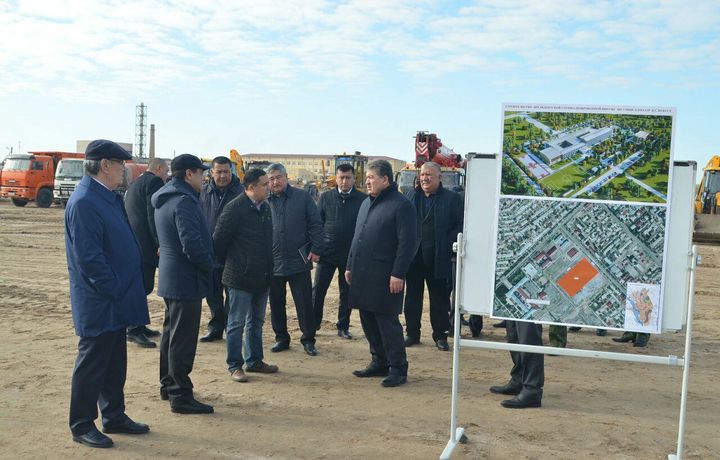 Нукусда президент мактаби қурилиши бошланди