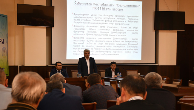 Ҳар бир маҳаллада футбол майдонлари қурилади