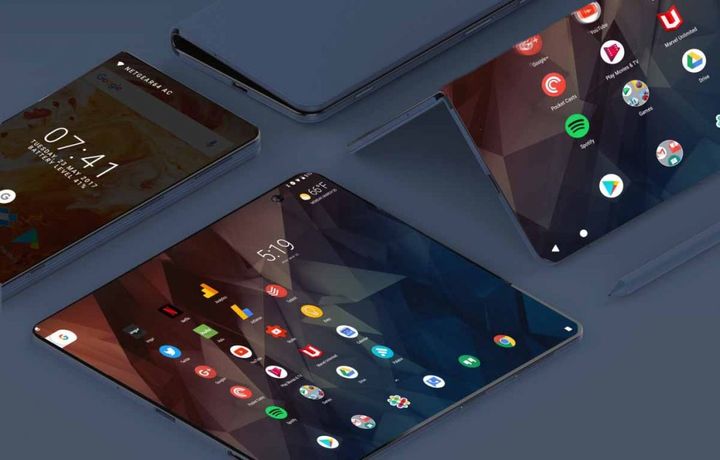 «Microsoft» учта экранга эга эгилувчан смартфонни патентлади