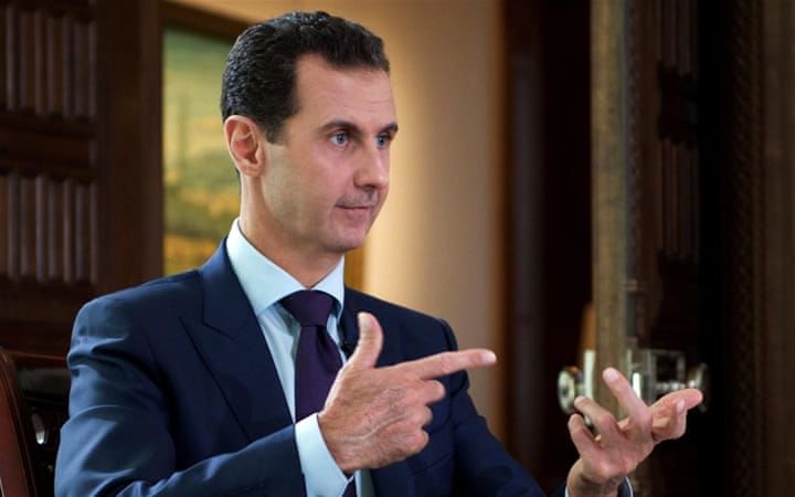 Ғарб давлатлари Сурияга ракета ҳужуми уюштиргандан кейин президент Асад қаерда эди? (видео)