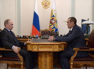 Владимир Путин ва Михаил Игнатьев.