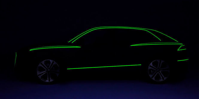 «Audi» янги кроссоверининг тизерини намойиш этди