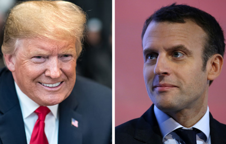 Давос форуми: Трамп ортидан Макронда ҳам узрли сабаб чиқиб қолди