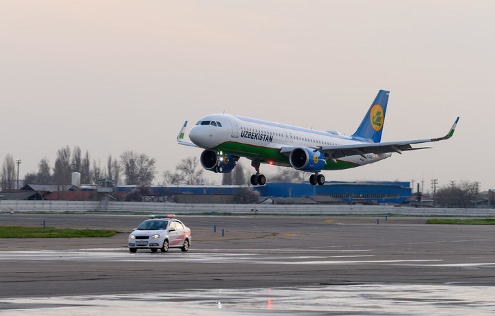 Zilzila tufayli ikki samolyot Toshkent aeroportiga qo‘na olmay turdi