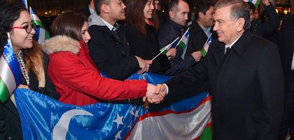Шавкат Мирзиёев встретился с узбекистанцами, проживающими в Германии